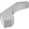 Ekena Millwork 4-in. W x 26-in. D x 30-in. H Legacy Architectural Grade PVC Knee Brace BRCP04X26X30LEC - alternate 3